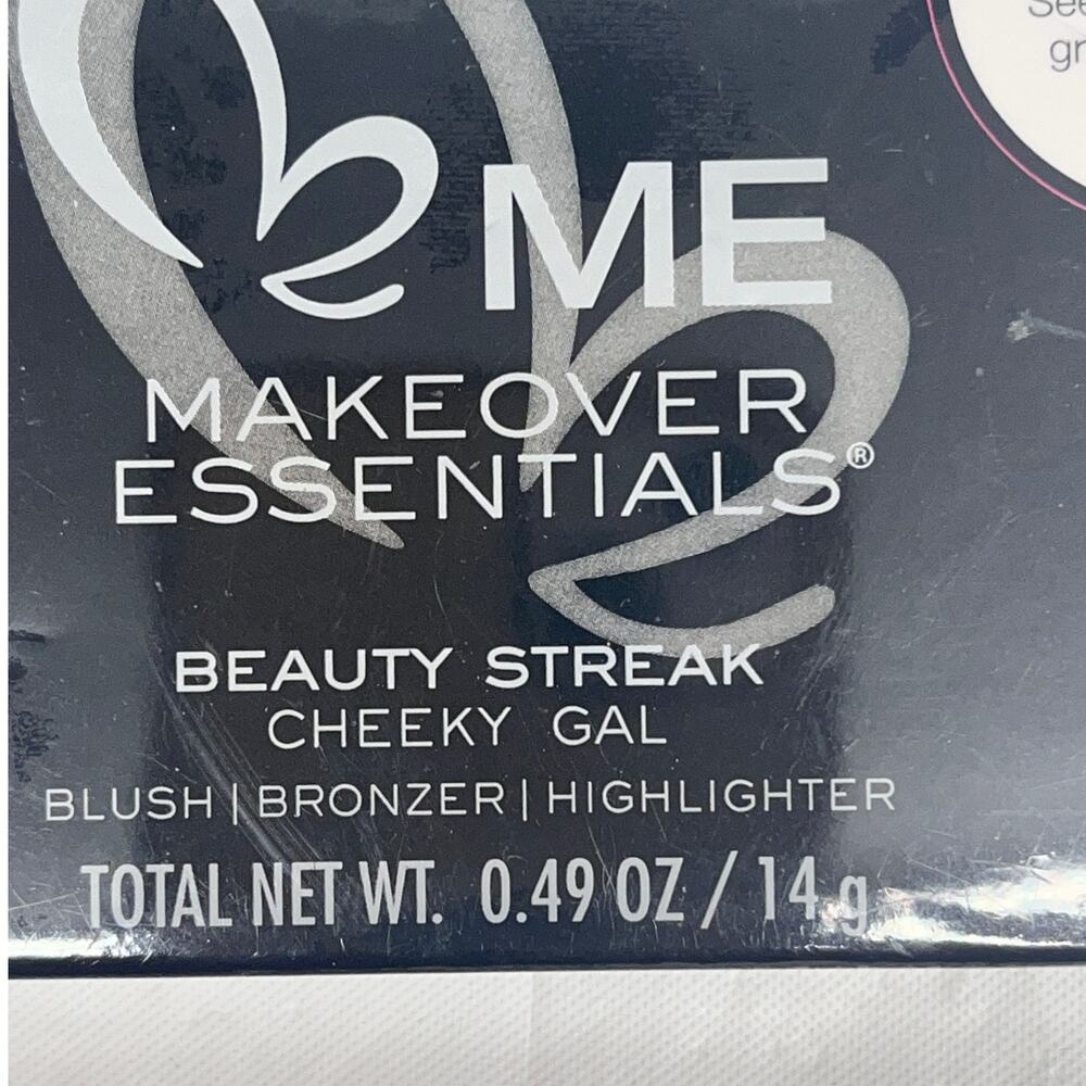 ME Makeover Essentials Beauty Streak Cheeky Gal Blush Bronzer Highlighter New - Picture 3 of 8